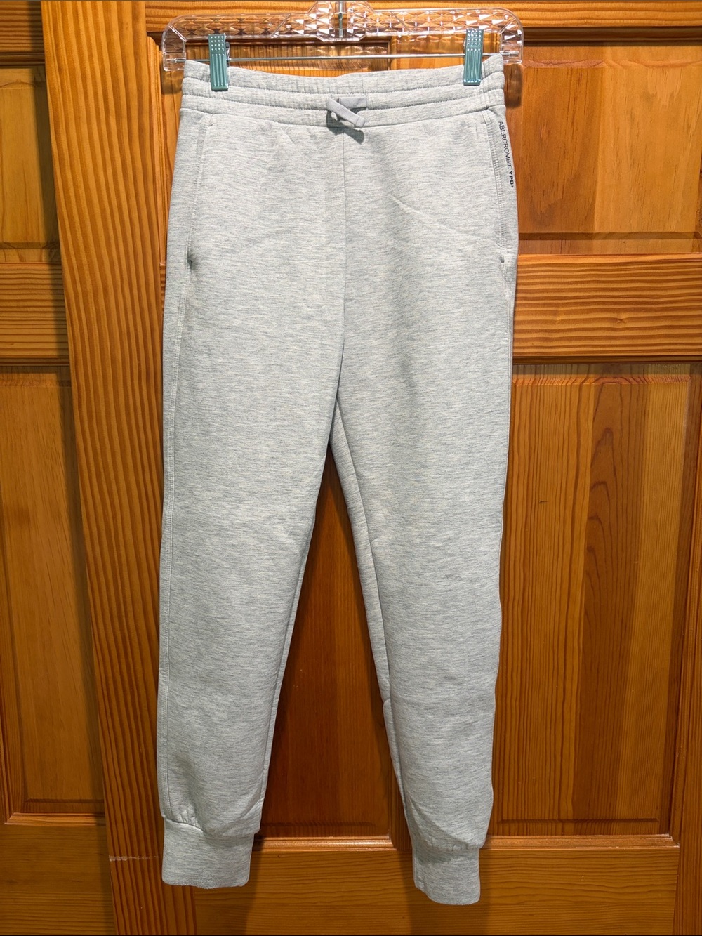 Girls Abercrombie Kids Size 11/12 Light Gray Jogger Sweatpants - Casual Comfort